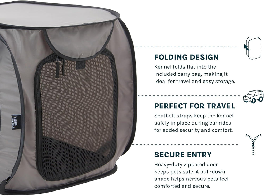 Portabl Pet Cage Kennel, Waterproof Pet Bed, Carrier Collection