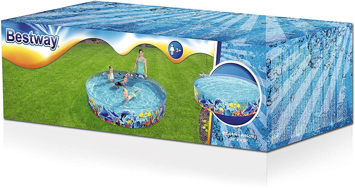 Bestway Kids Paddling Pool Children Rigid Swimming Garden Play Pool