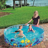 Bestway Kids Paddling Pool Children Rigid Swimming Garden Play Pool