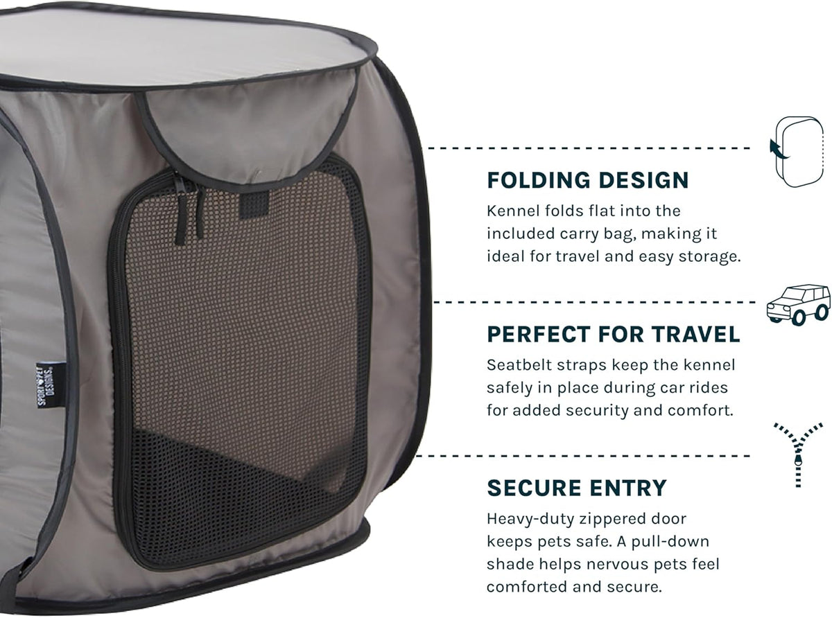 Portabl Pet Cage Kennel, Waterproof Pet Bed, Carrier Collection