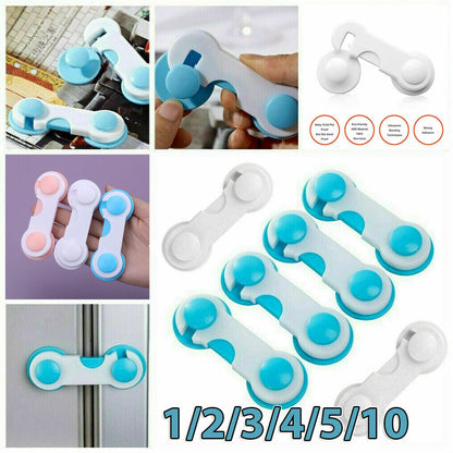 Multi-Function Baby Safety Lock Cupboard Cabinet Door Drawer Safety Locks Baby