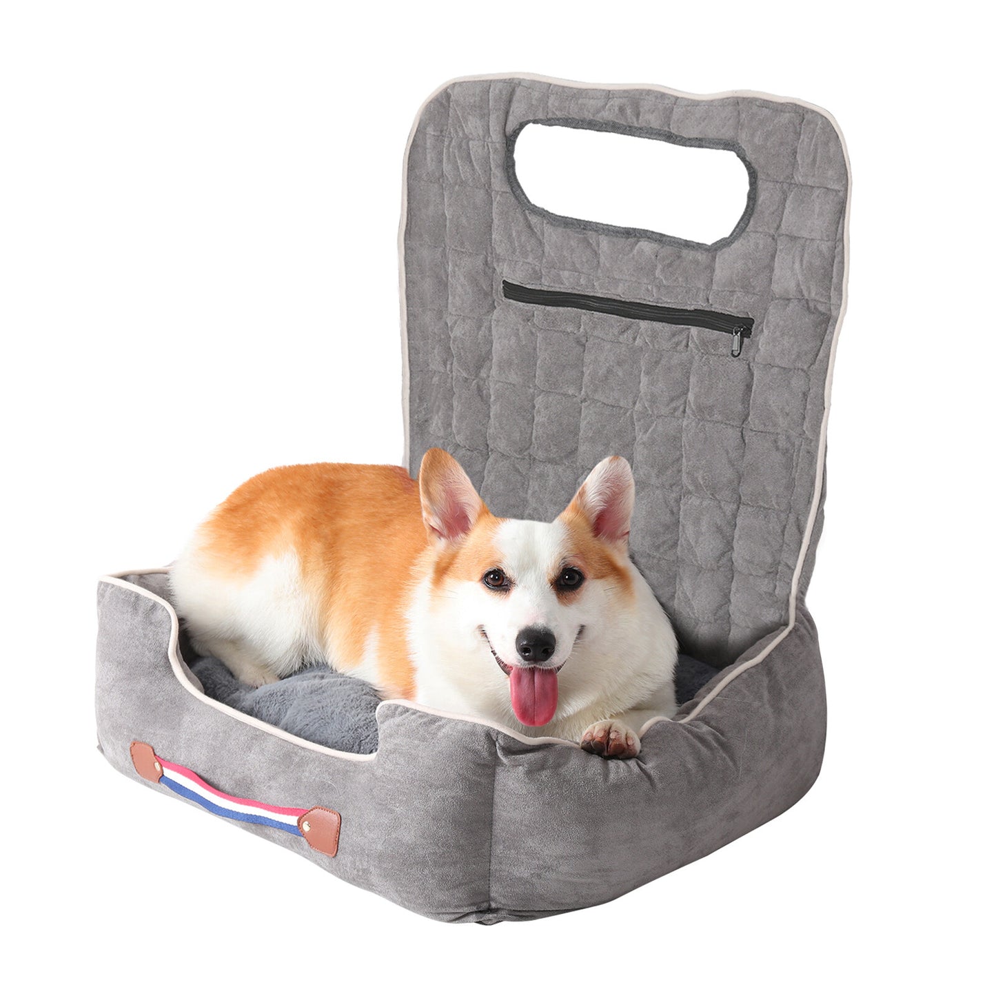 Bingopaw Travel Dog Puppy Car Seat Bed Pet Carrier Booster Protector Dog Cuddle