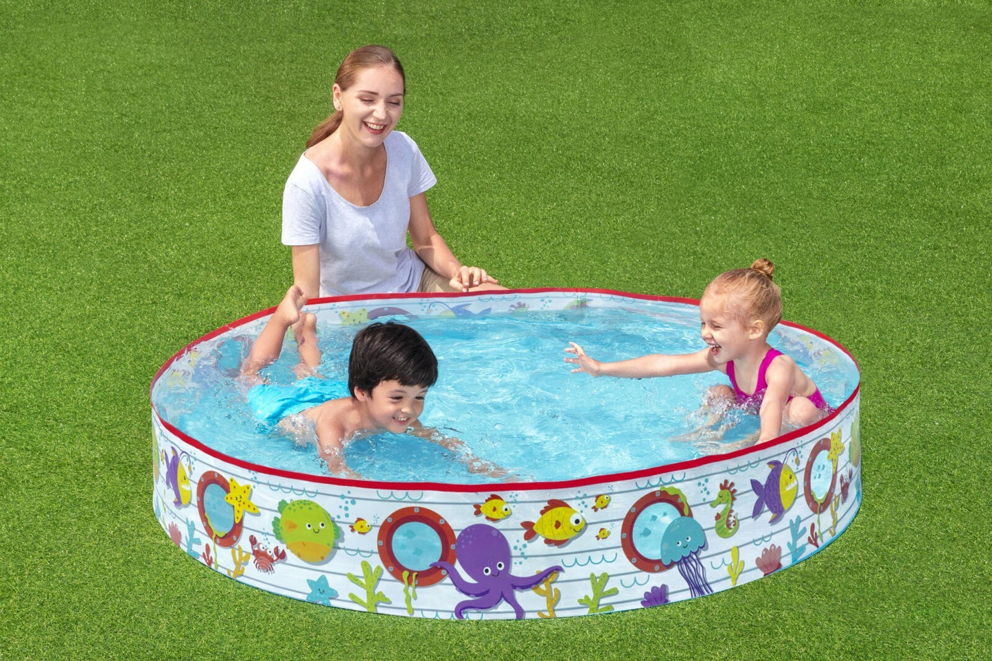 Bestway Kids Paddling Pool Children Rigid Swimming Garden Play Pool