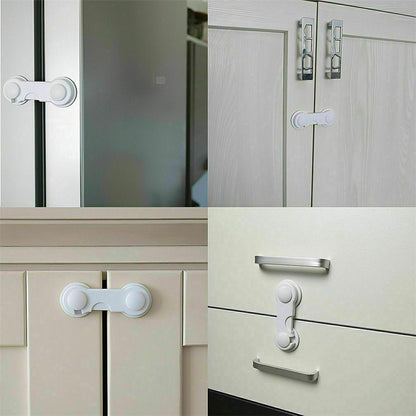 Multi-Function Baby Safety Lock Cupboard Cabinet Door Drawer Safety Locks Baby