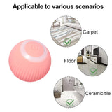 Electric Dog Toys Smart Puppy Ball Toys for Cat Small Dogs Funny Auto Rolling Ball Self-Moving Puppy Games Toys Pet Accessories