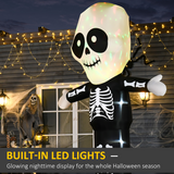 3M Inflatable Skeleton Ghost Halloween LED Decoration