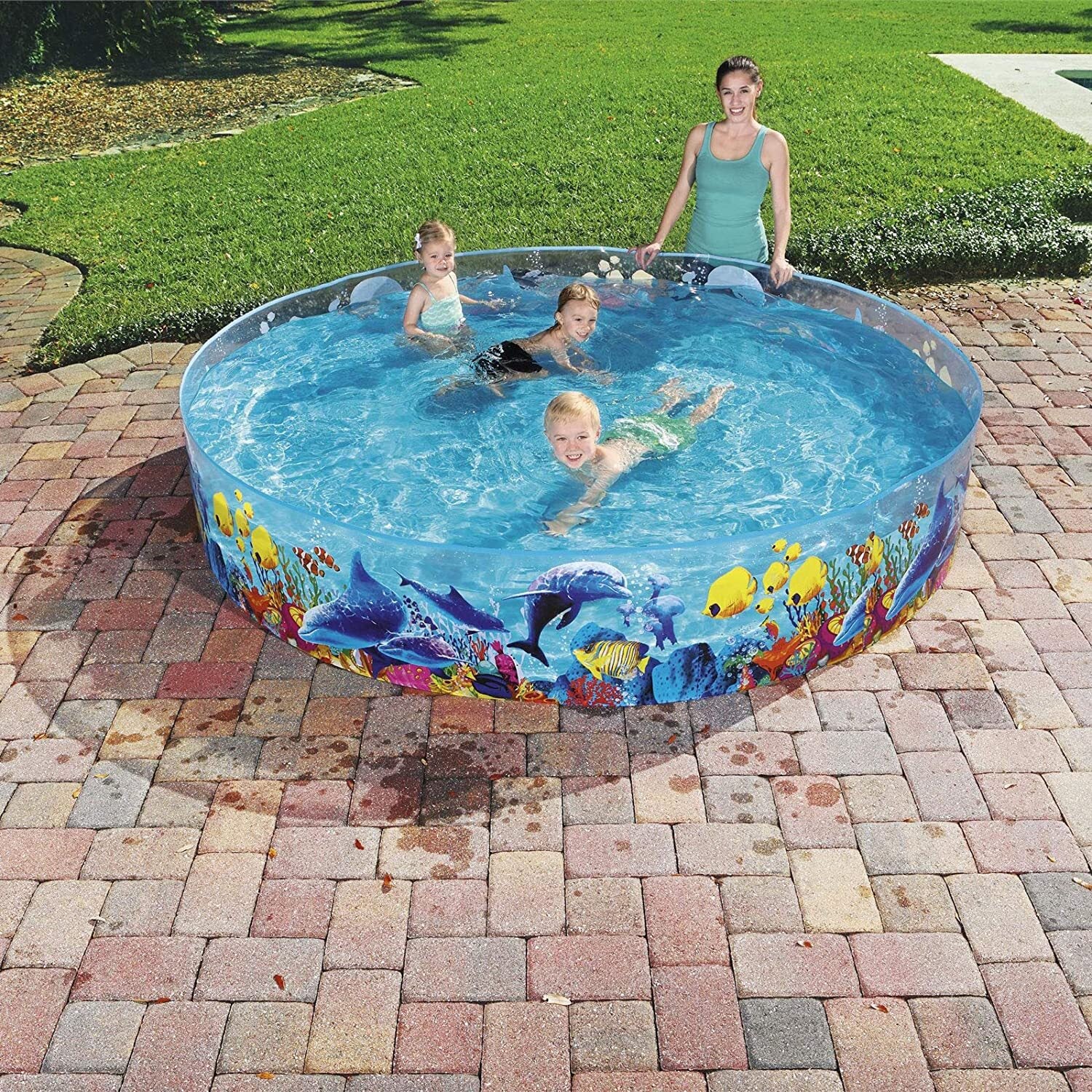 Bestway Kids Paddling Pool Children Rigid Swimming Garden Play Pool