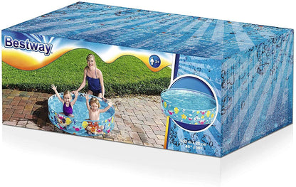 Bestway Kids Paddling Pool Children Rigid Swimming Garden Play Pool