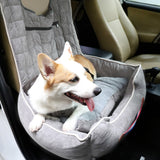 Bingopaw Travel Dog Puppy Car Seat Bed Pet Carrier Booster Protector Dog Cuddle