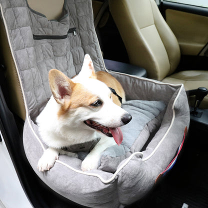 Bingopaw Travel Dog Puppy Car Seat Bed Pet Carrier Booster Protector Dog Cuddle