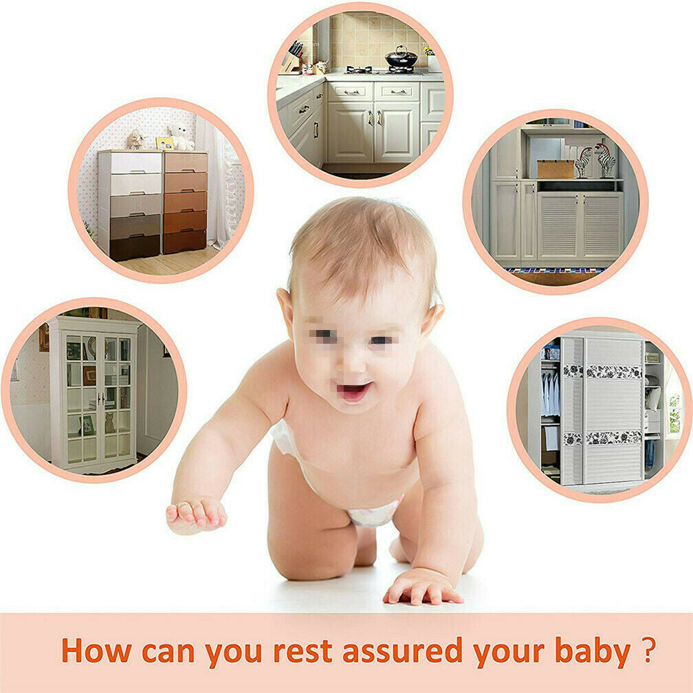Multi-Function Baby Safety Lock Cupboard Cabinet Door Drawer Safety Locks Baby