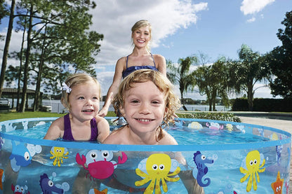 Bestway Kids Paddling Pool Children Rigid Swimming Garden Play Pool
