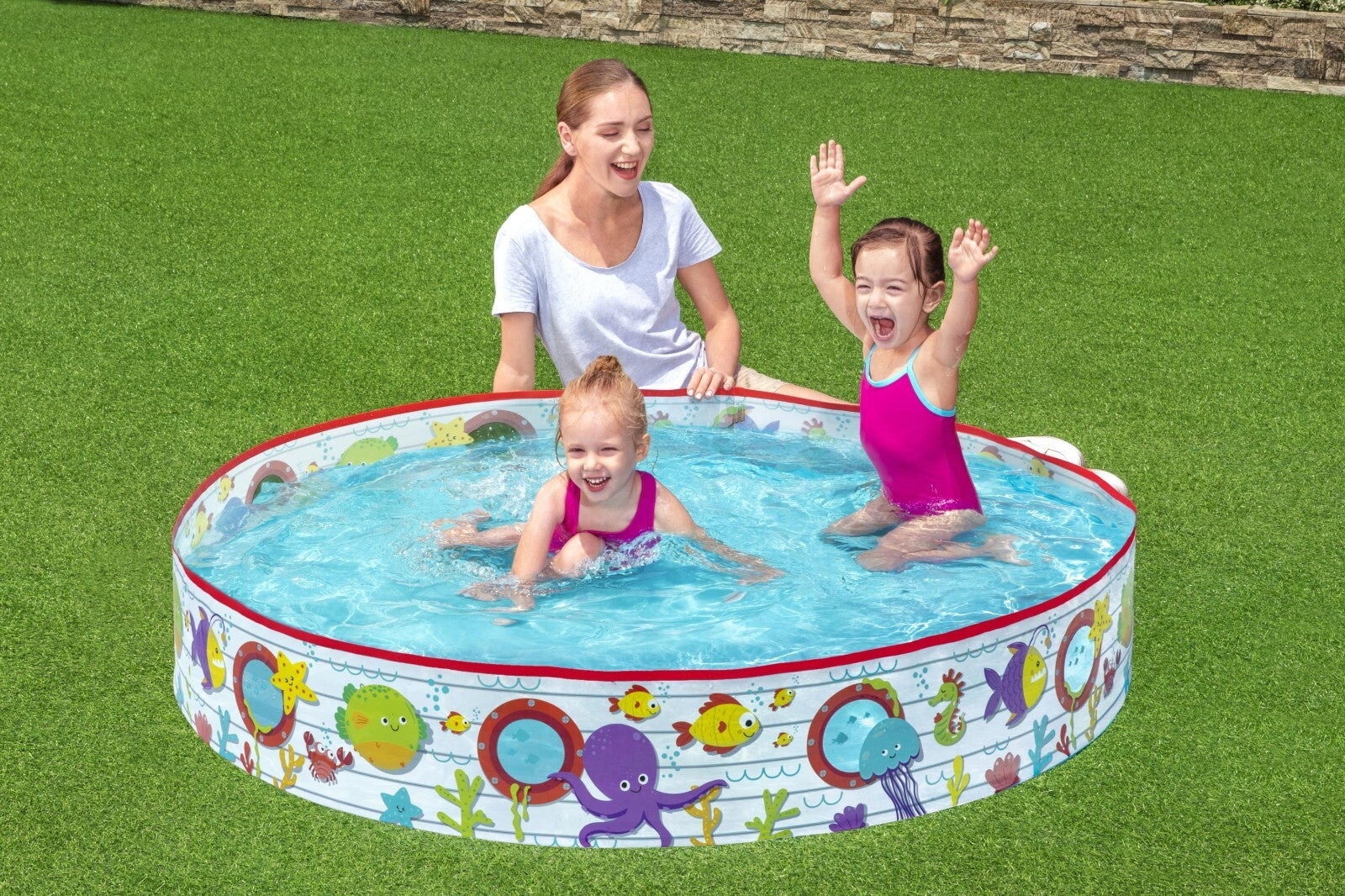 Bestway Kids Paddling Pool Children Rigid Swimming Garden Play Pool